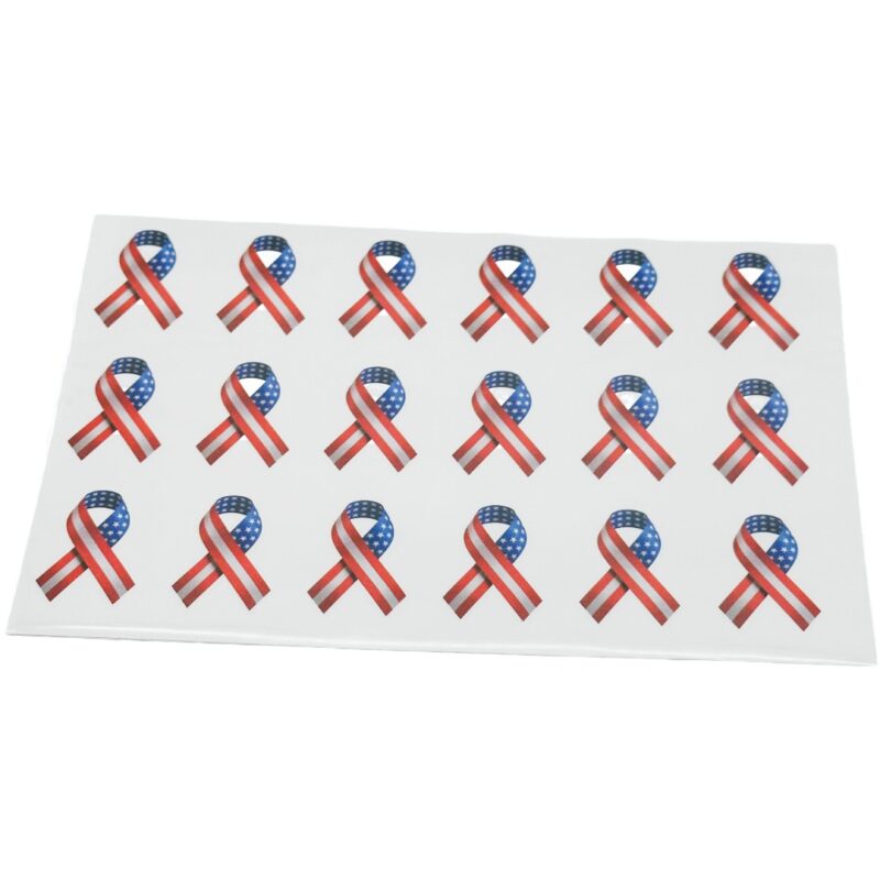 American Flag Ribbon - Color Live Sentiment