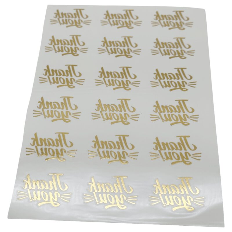 Thank you  - Gold Foil Live Sentiment